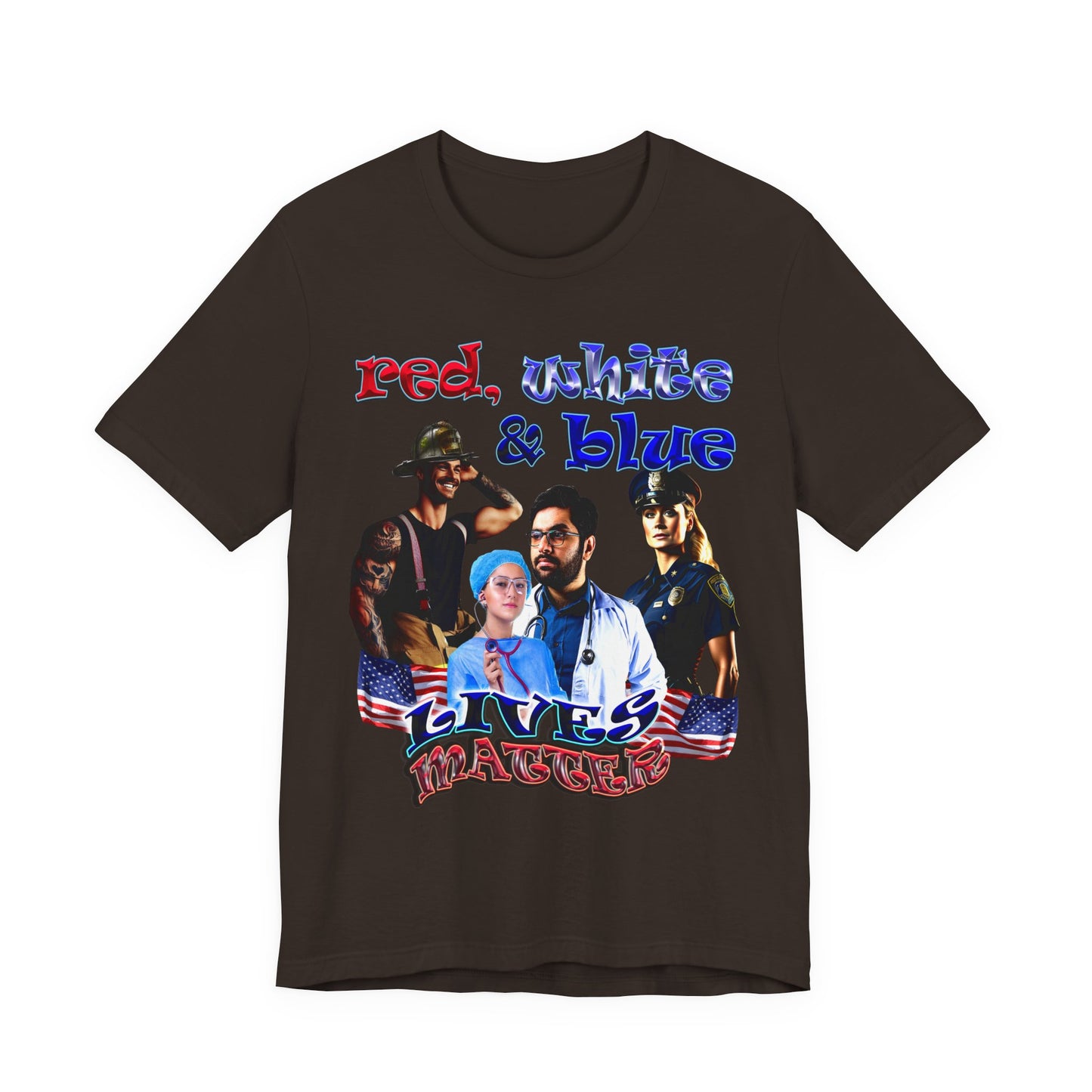 rw&b lives matter - Unisex Jersey Short Sleeve Tee