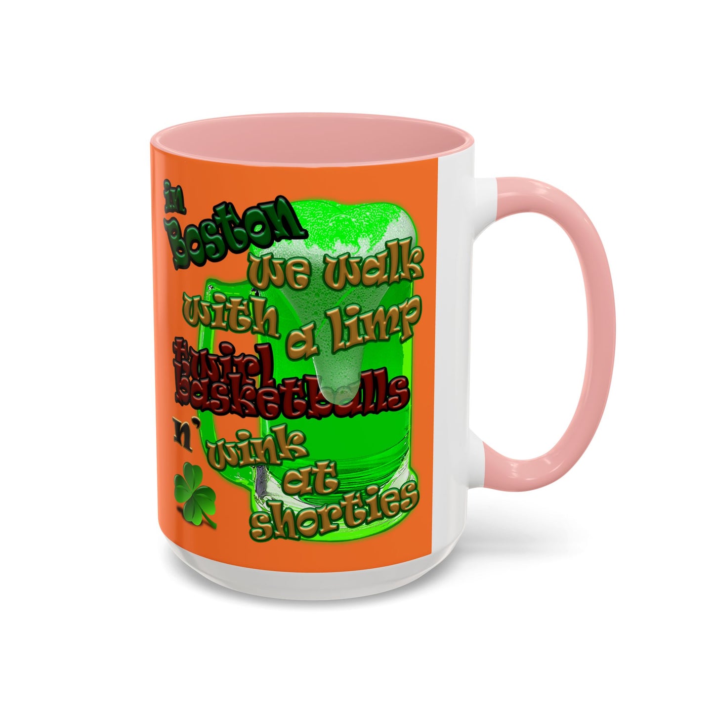 celtics logo - Accent Mug (crusta)