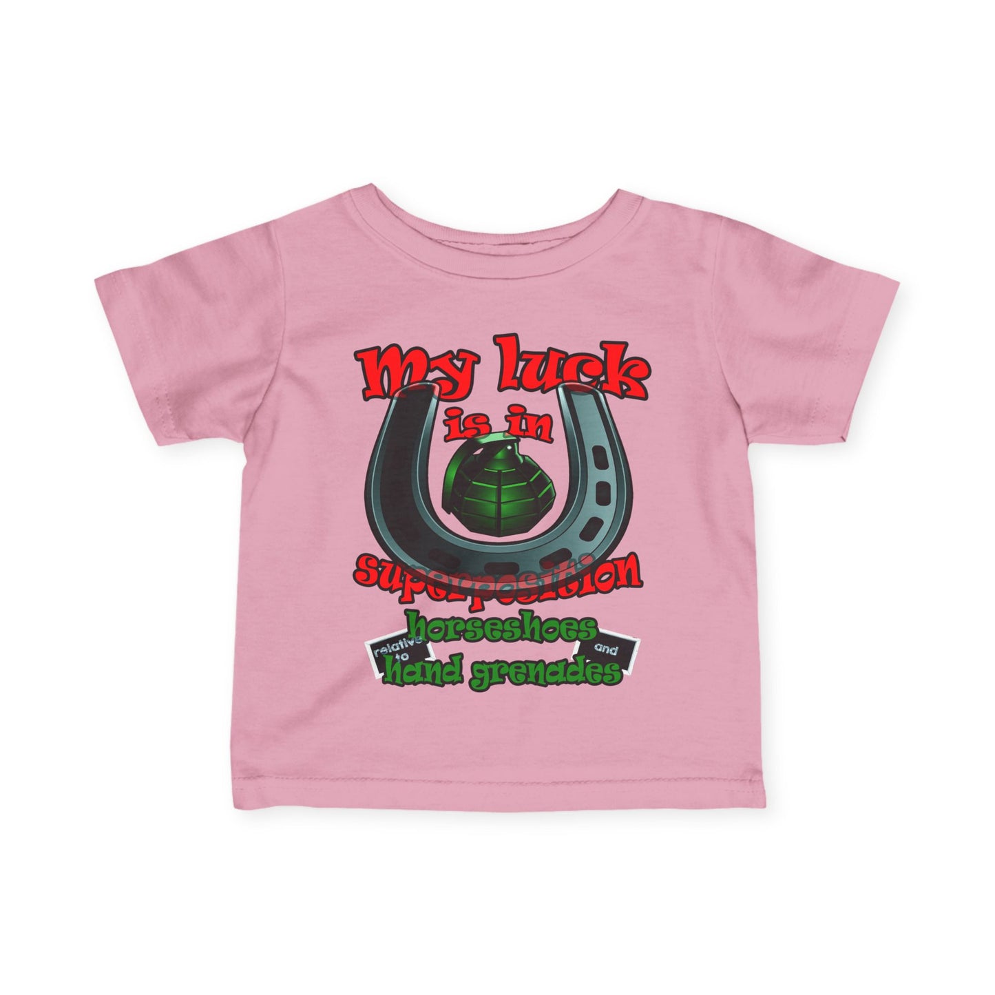 my luck - Infant Fine Jersey Tee
