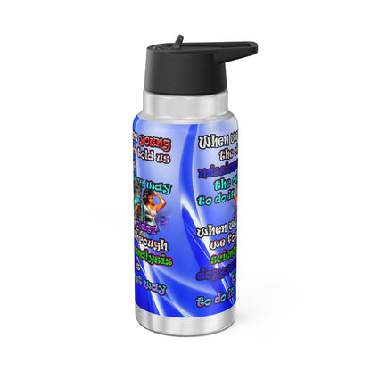 doggystyle - Gator Tumbler, 32oz  (blue-white wave)