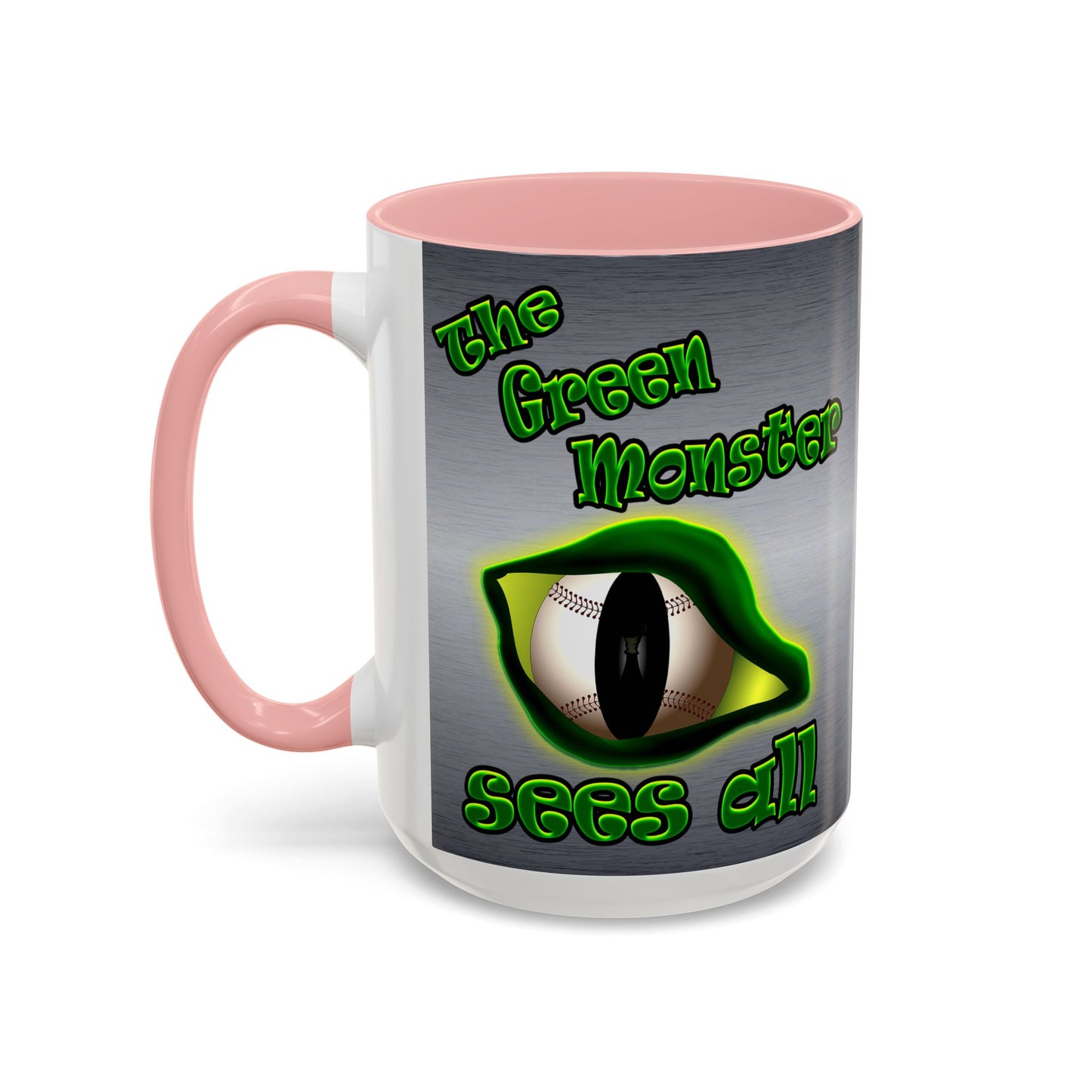 green monster - Accent Mug (brushed nickel)