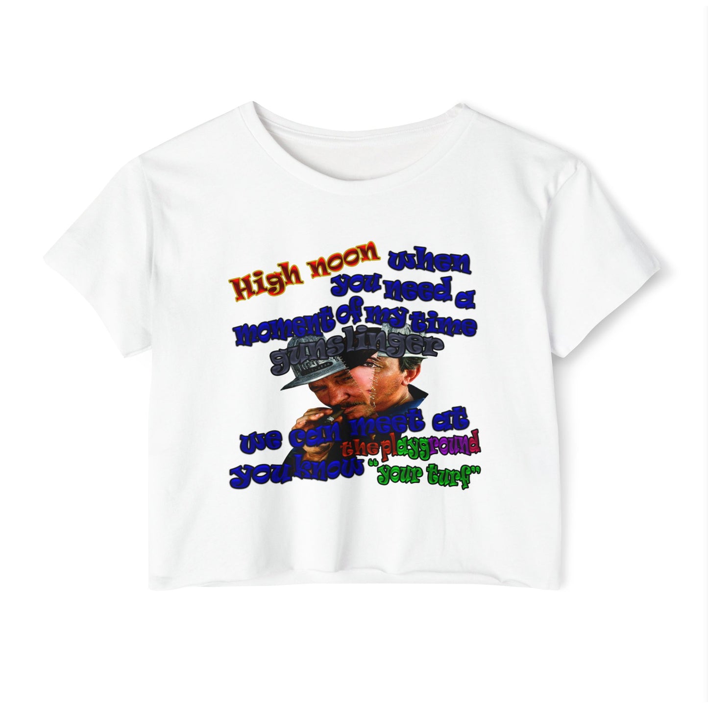 high noon - Women's Festival Crop Top