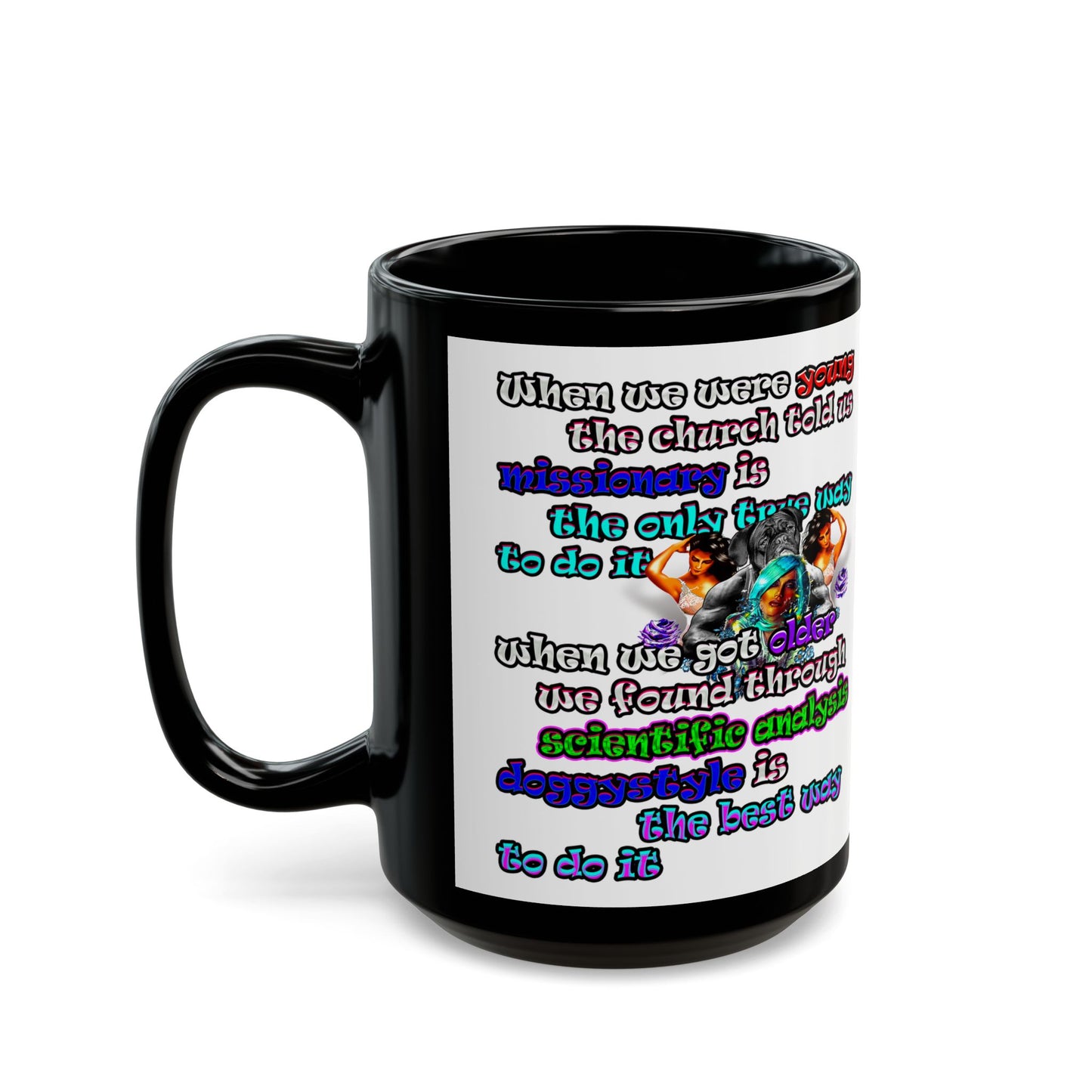 doggystyle - Black Mug (white)