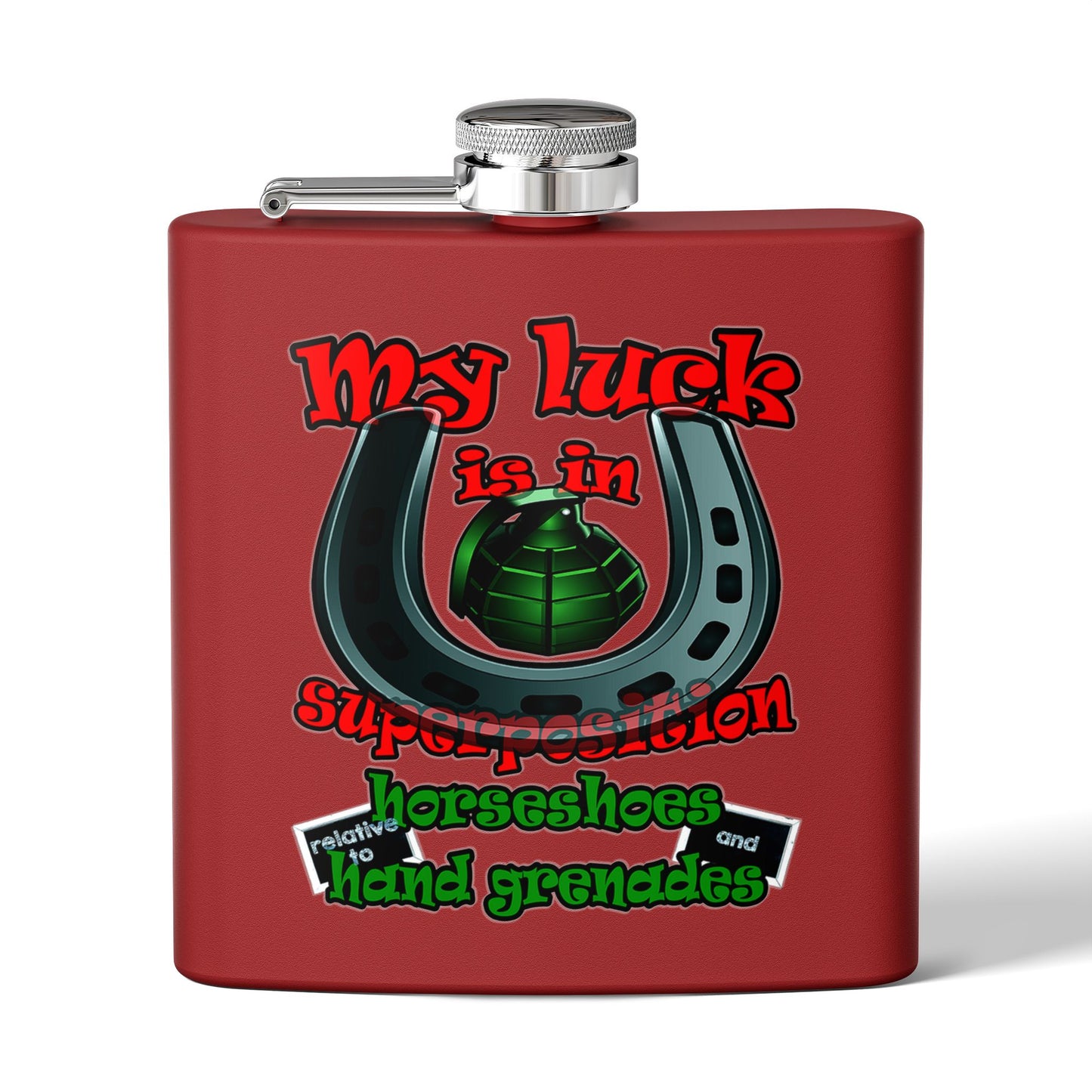 my luck - Stainless Steel Flask