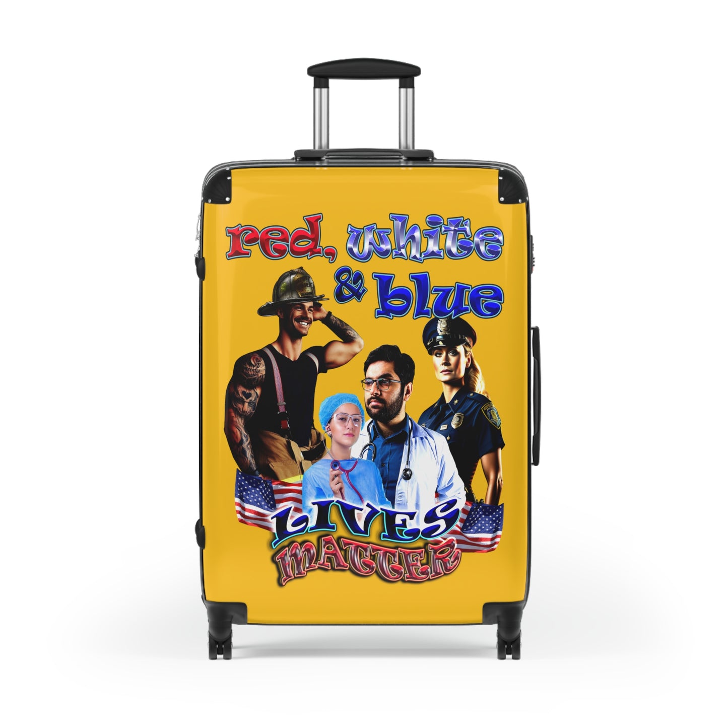 rw&b lives matter - Suitcase (yellow)