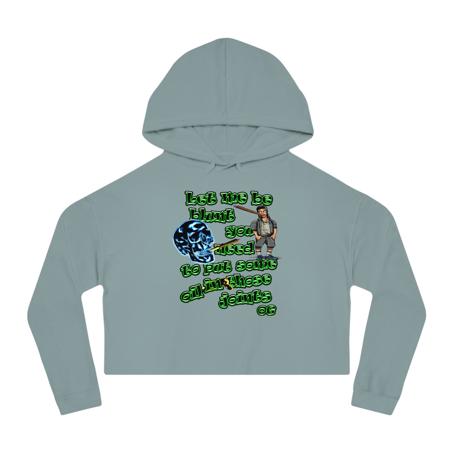 og - Women’s Cropped Hooded Sweatshirt