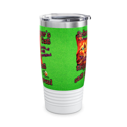 schrodinger's cat - Ringneck Tumbler, 20oz (green turf)