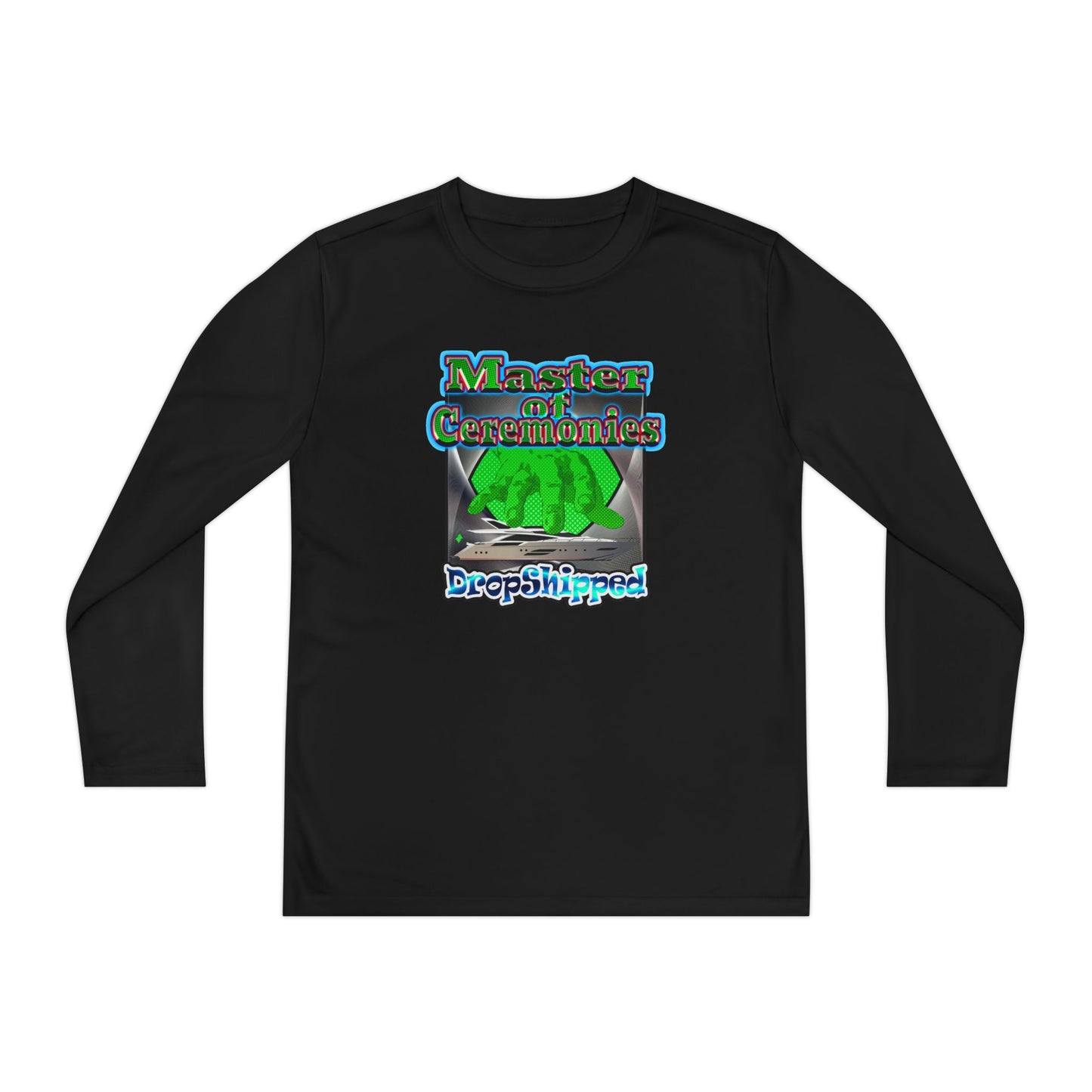 logo - Youth Long Sleeve Competitor Tee