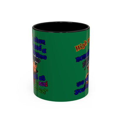 high noon - Accent Mug (dark green)