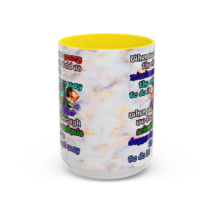 doggystyle - Accent Mug (white marble)