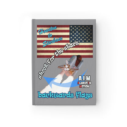 shoot for the stars - journal-blank (grey)