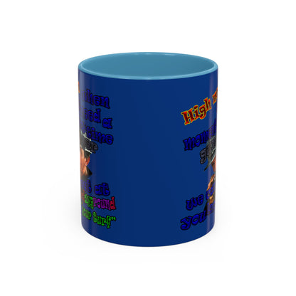 high noon - Accent Mug (dark blue)