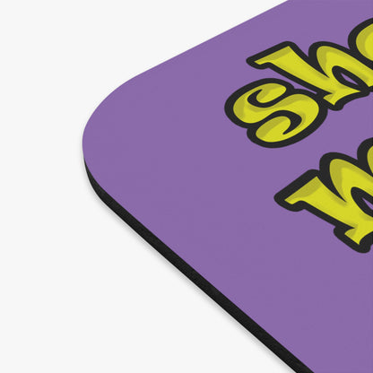 shoot the moon again - Mouse Pad (Rectangle) (light purple)