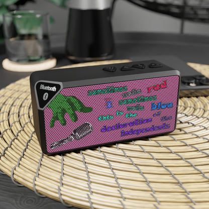declaration of the independents - Jabba Bluetooth Speaker (light pink)