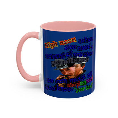 high noon - Accent Mug (dark blue)