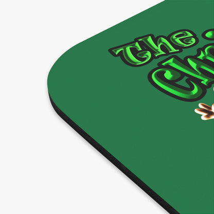 christmas spirits of boston - Mouse Pad (Rectangle) (dark green)