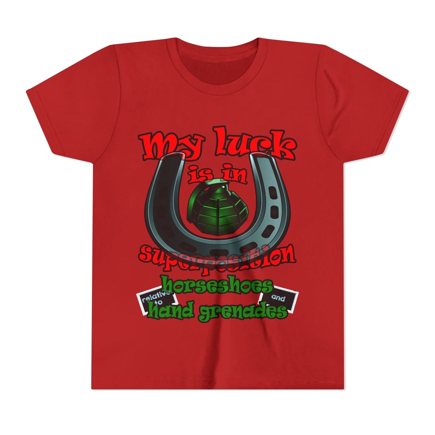 my luck - Youth Short Sleeve Tee
