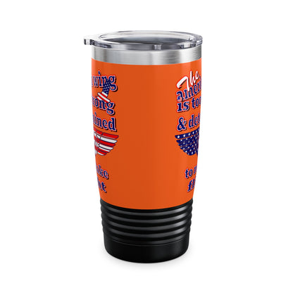 american wing - Ringneck Tumbler, 20oz (orange)