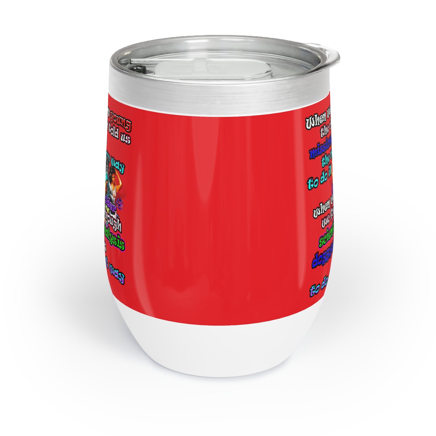 doggystyle - Chill Wine Tumbler (red)