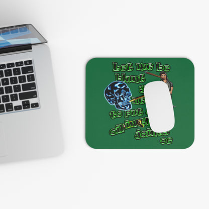 og - Mouse Pad (Rectangle) (dark green)