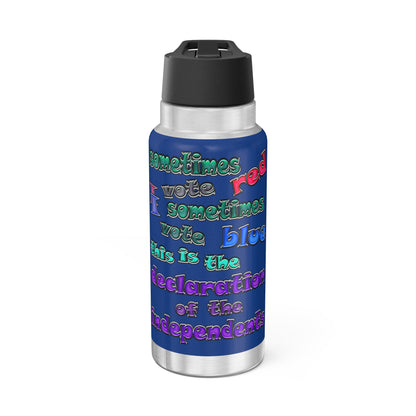 declaration of the independents - Gator Tumbler, 32oz (dark blue)