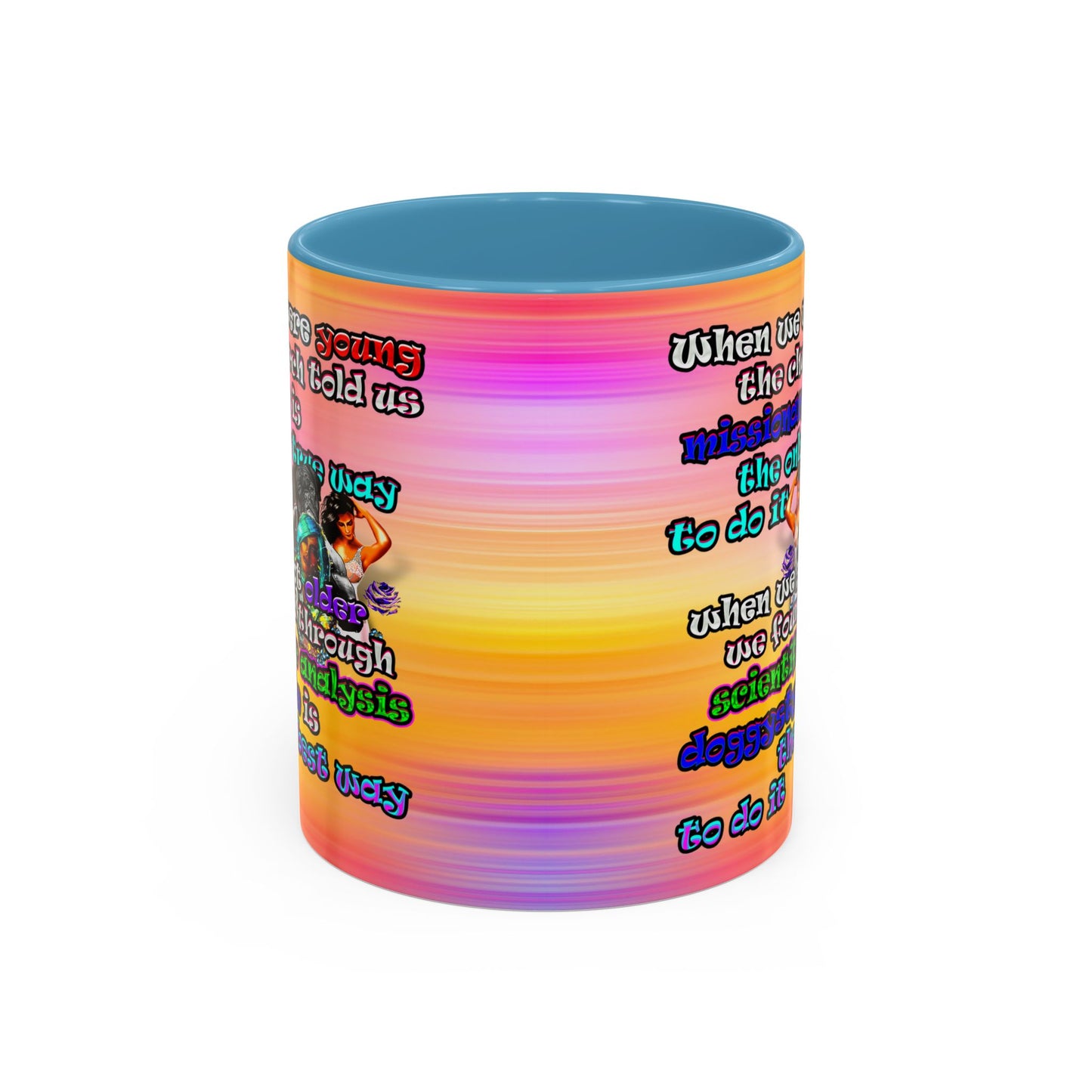 doggystyle - Accent Mug (color blur)