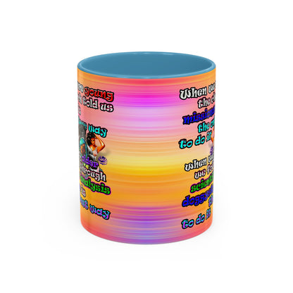 doggystyle - Accent Mug (color blur)