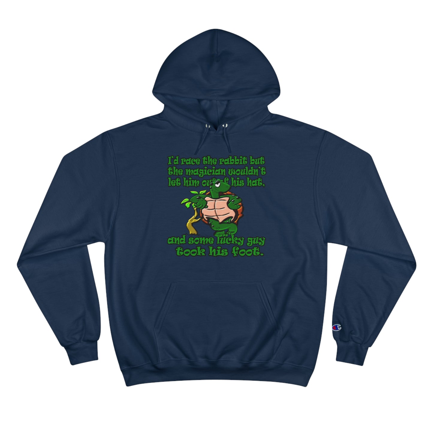 turtle race - Champion Hoodie