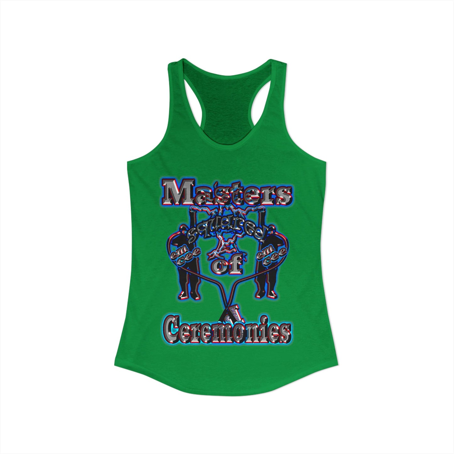 em cee squared - Women's Ideal Racerback Tank