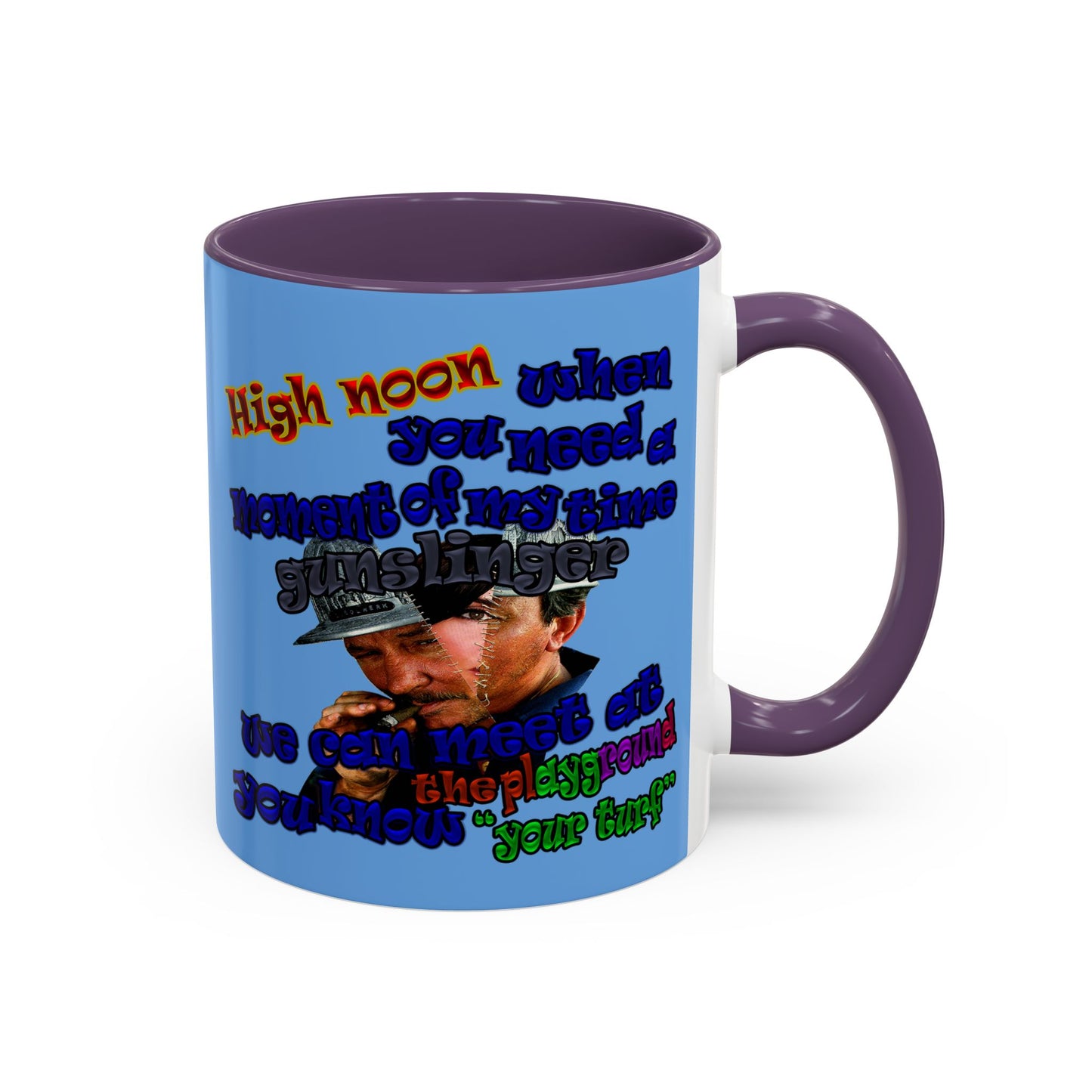 high noon - Accent Mug (light blue)
