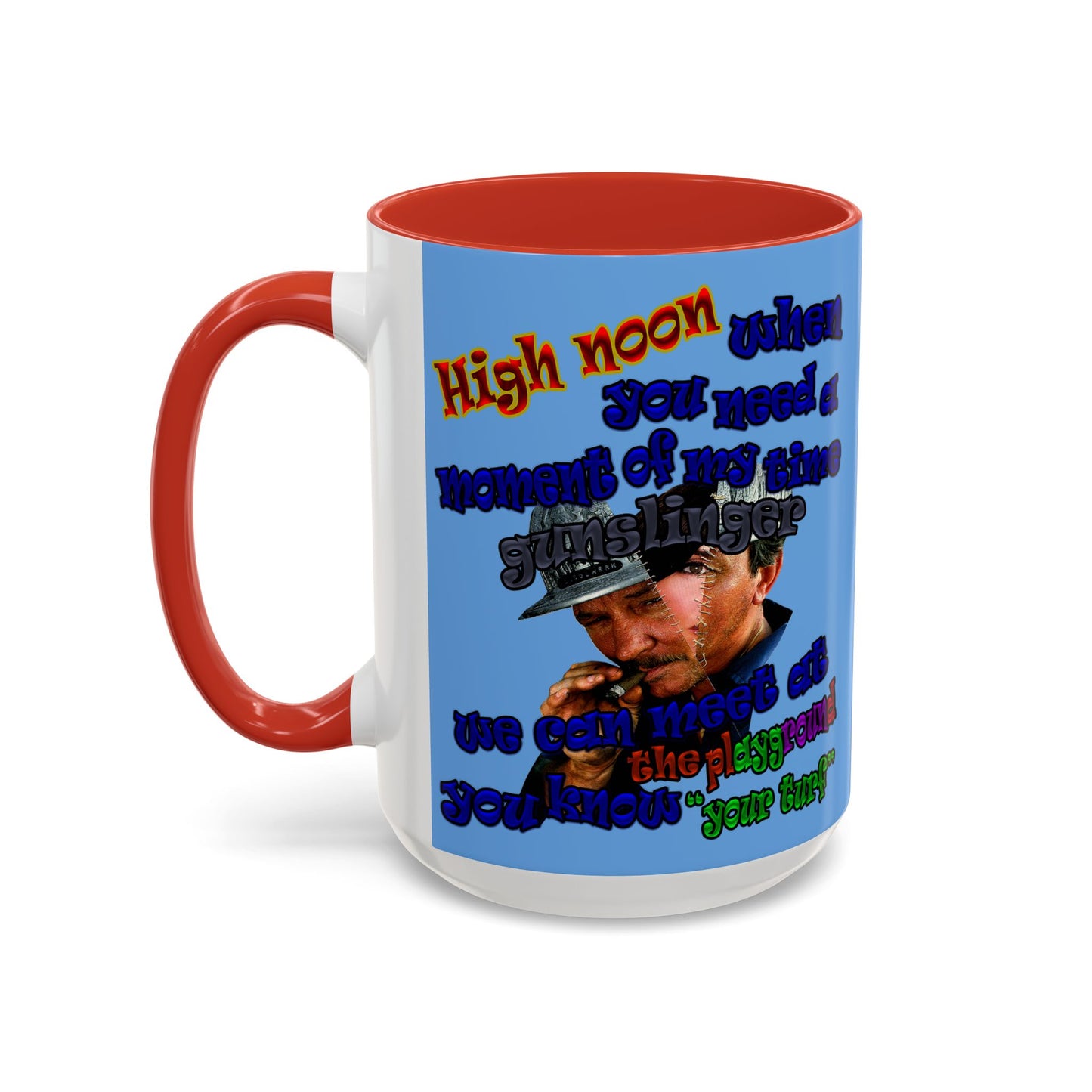 high noon - Accent Mug (light blue)