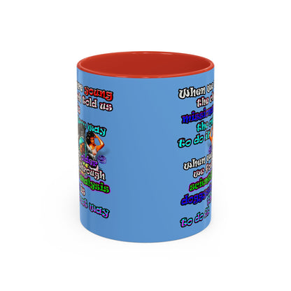 doggystyle - Accent Mug (light blue)