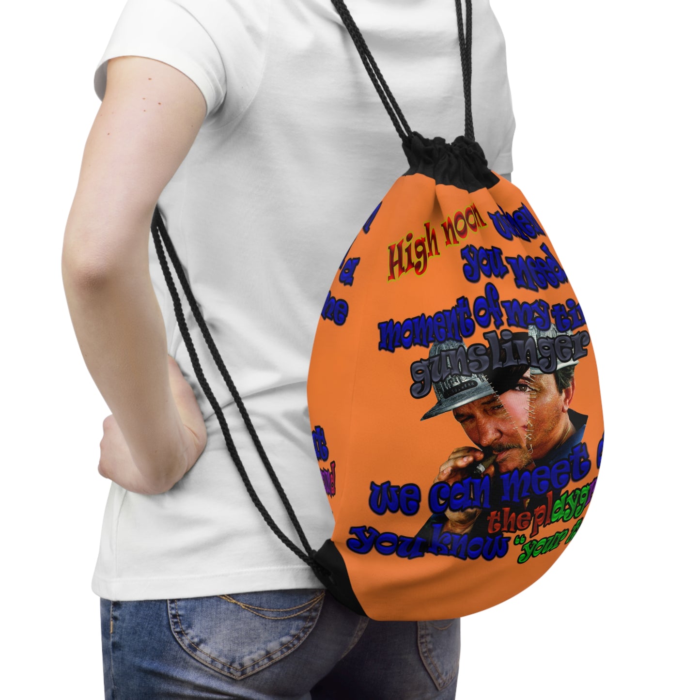high noon - Drawstring Bag (crusta)