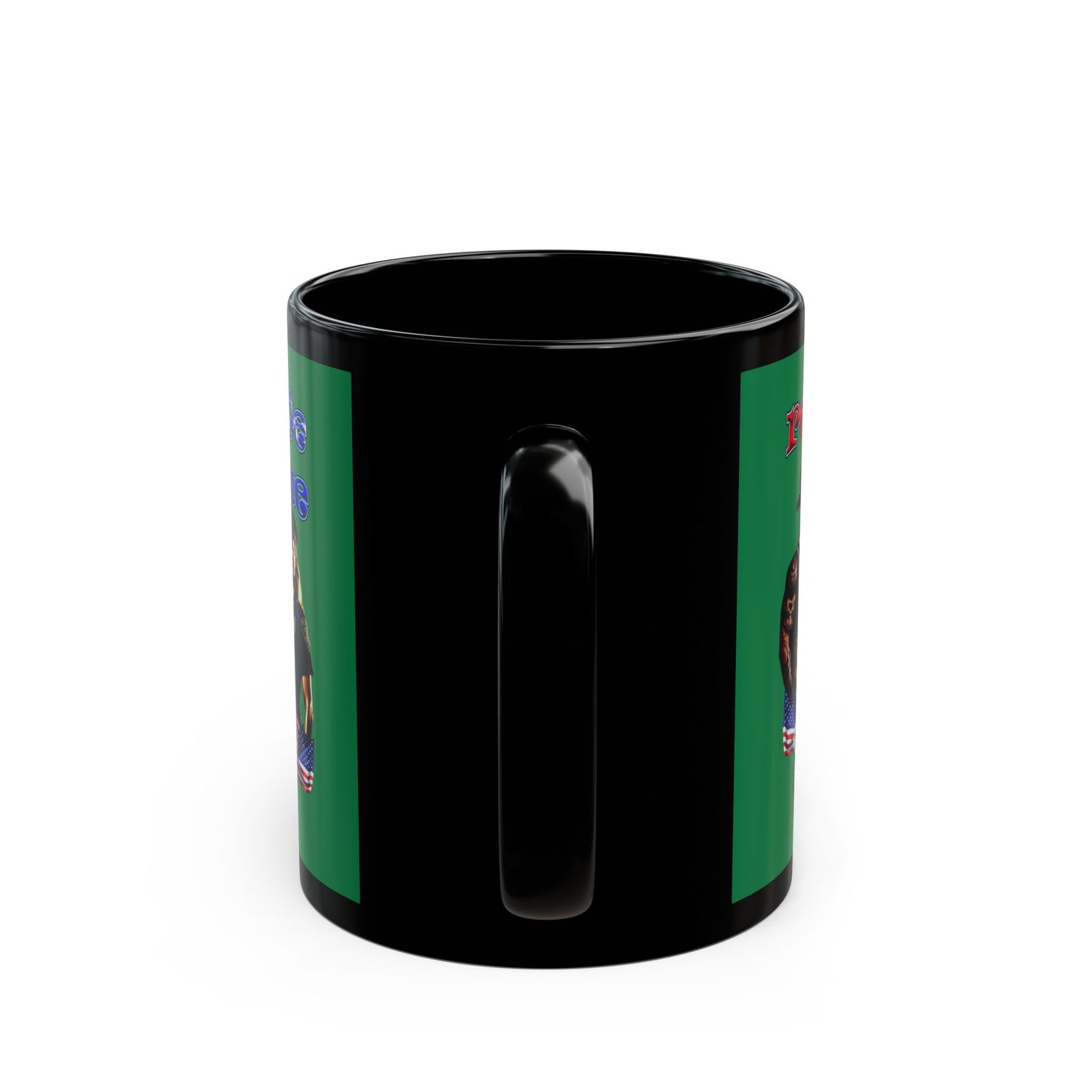 rw&b lives matter - Black Mug (dark green)