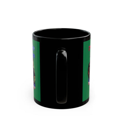 rw&b lives matter - Black Mug (dark green)