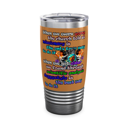doggystyle - Ringneck Tumbler, 20oz (light brown)