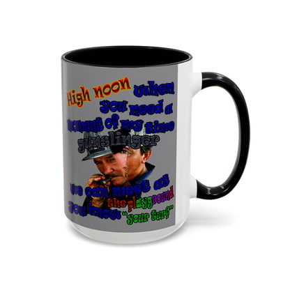 high noon - Accent Mug (grey)