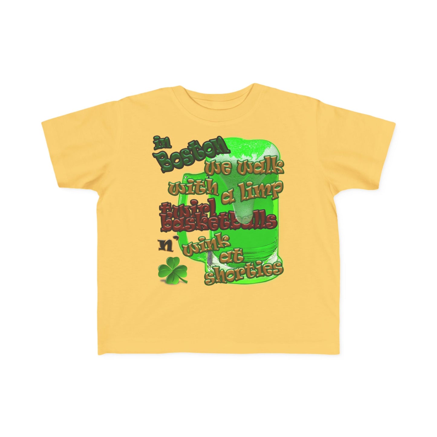 celtics logo - Toddler's Fine Jersey Tee