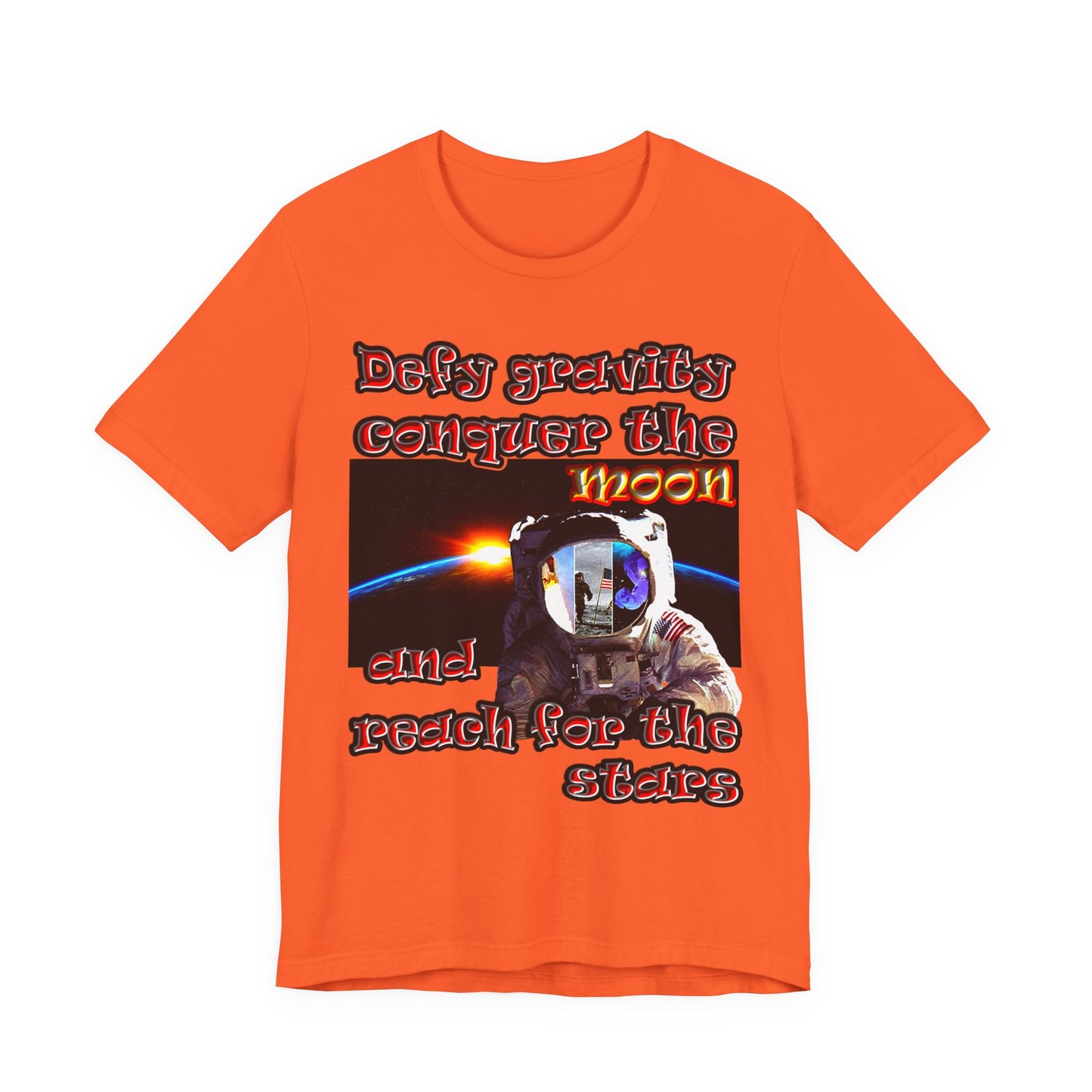 defy conquer reach - Unisex Jersey Short Sleeve Tee