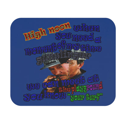 high noon - Mouse Pad (Rectangle) (dark blue)