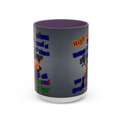 high noon - Accent Mug (grey-light grey)