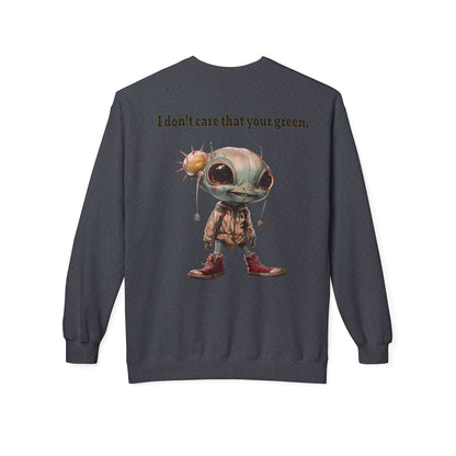 I don't care that your grey - Unisex Midweight Softstyle Fleece Crewneck Sweatshirt