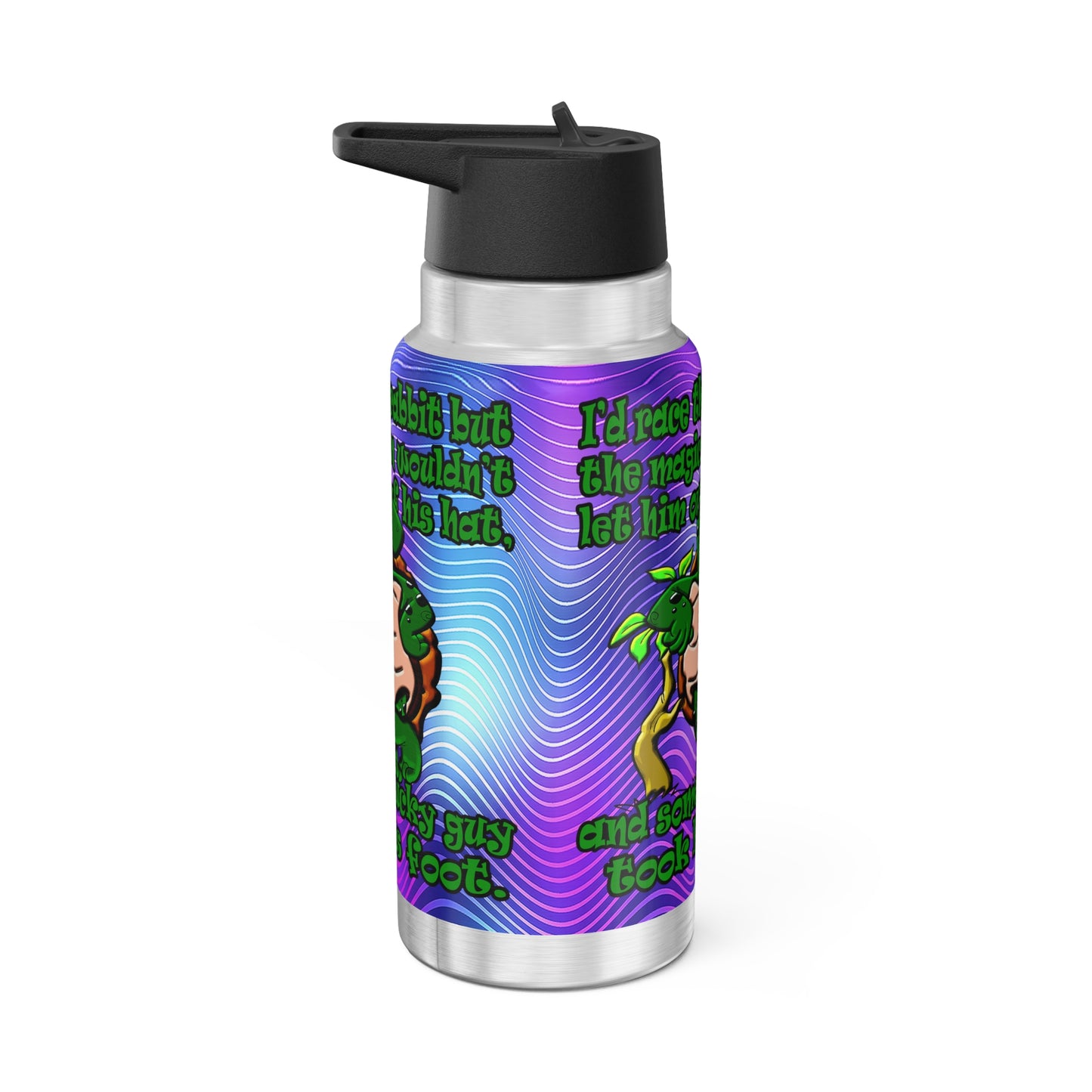 turtle race - Gator Tumbler, 32oz  (purple wave)