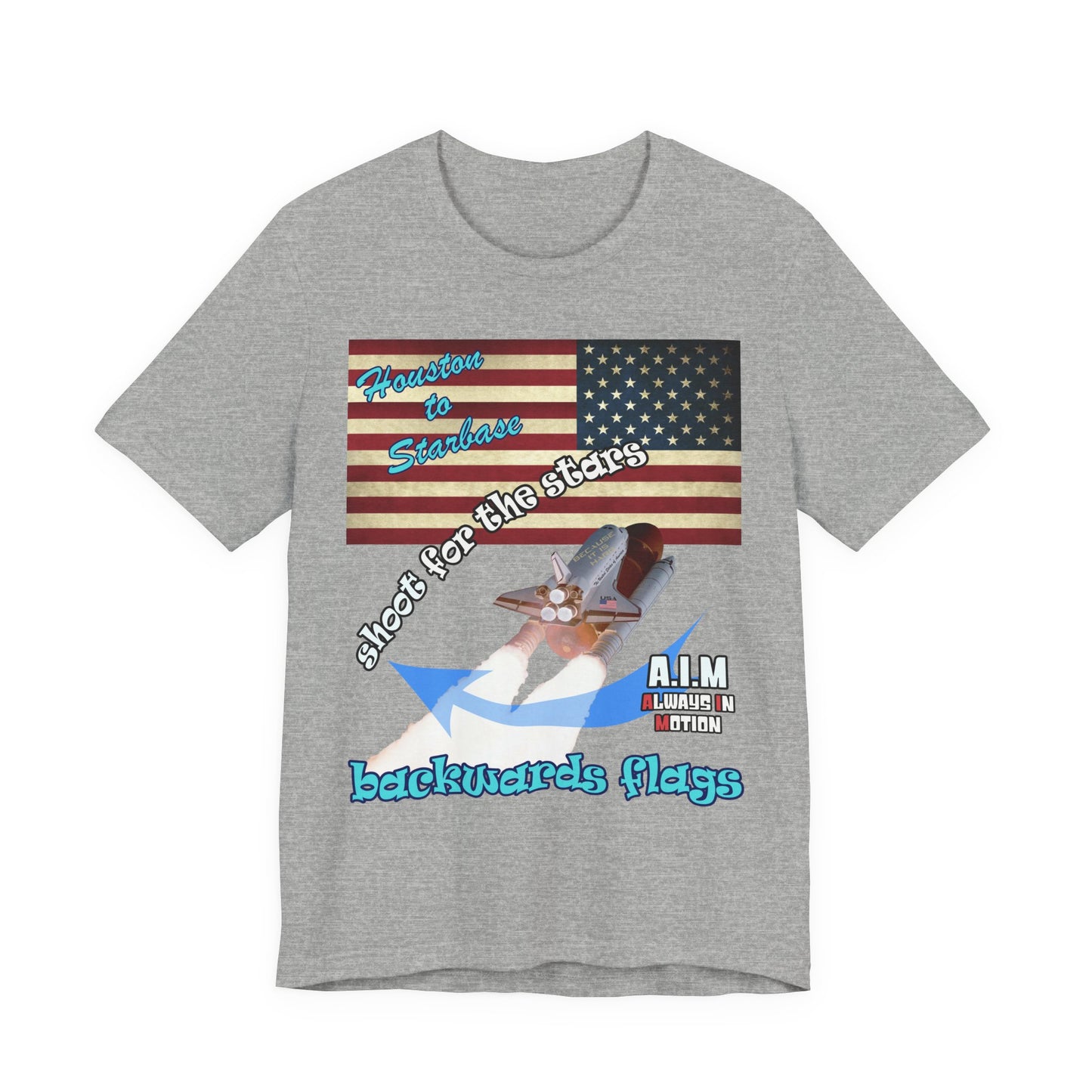 shoot for the stars - Unisex Jersey Short Sleeve Tee