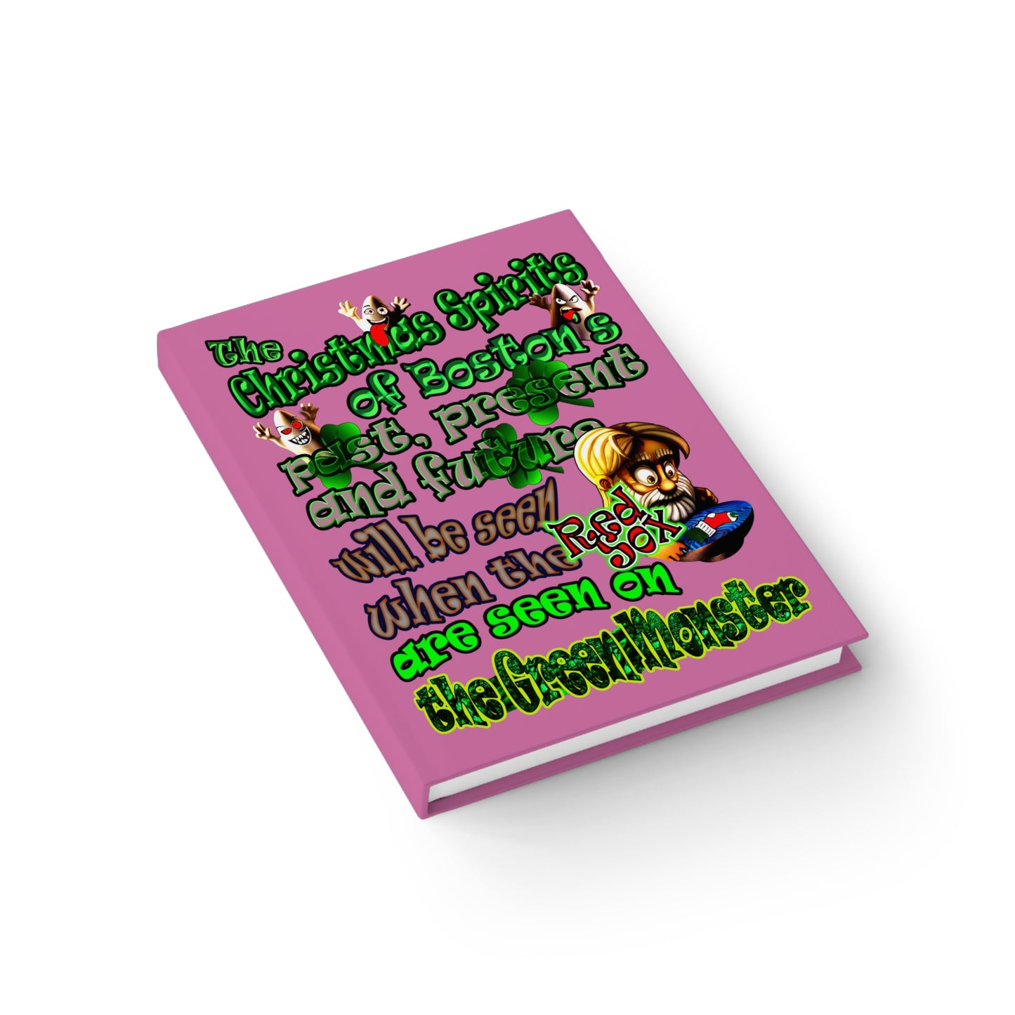 christmas spirits of boston - journal-blank (light pink)