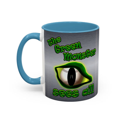 green monster - Accent Mug (brushed nickel)