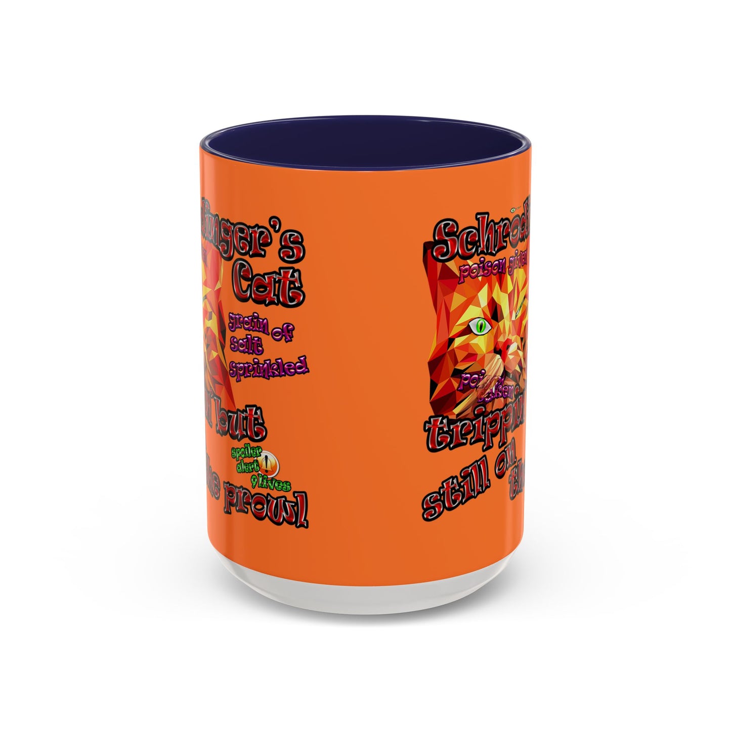 schrodinger's cat - Accent Mug (crusta)