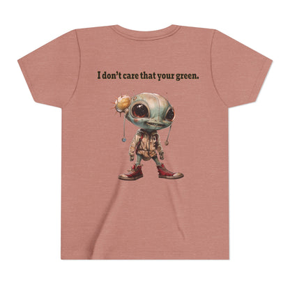 I don't care that your grey - Youth Short Sleeve Tee