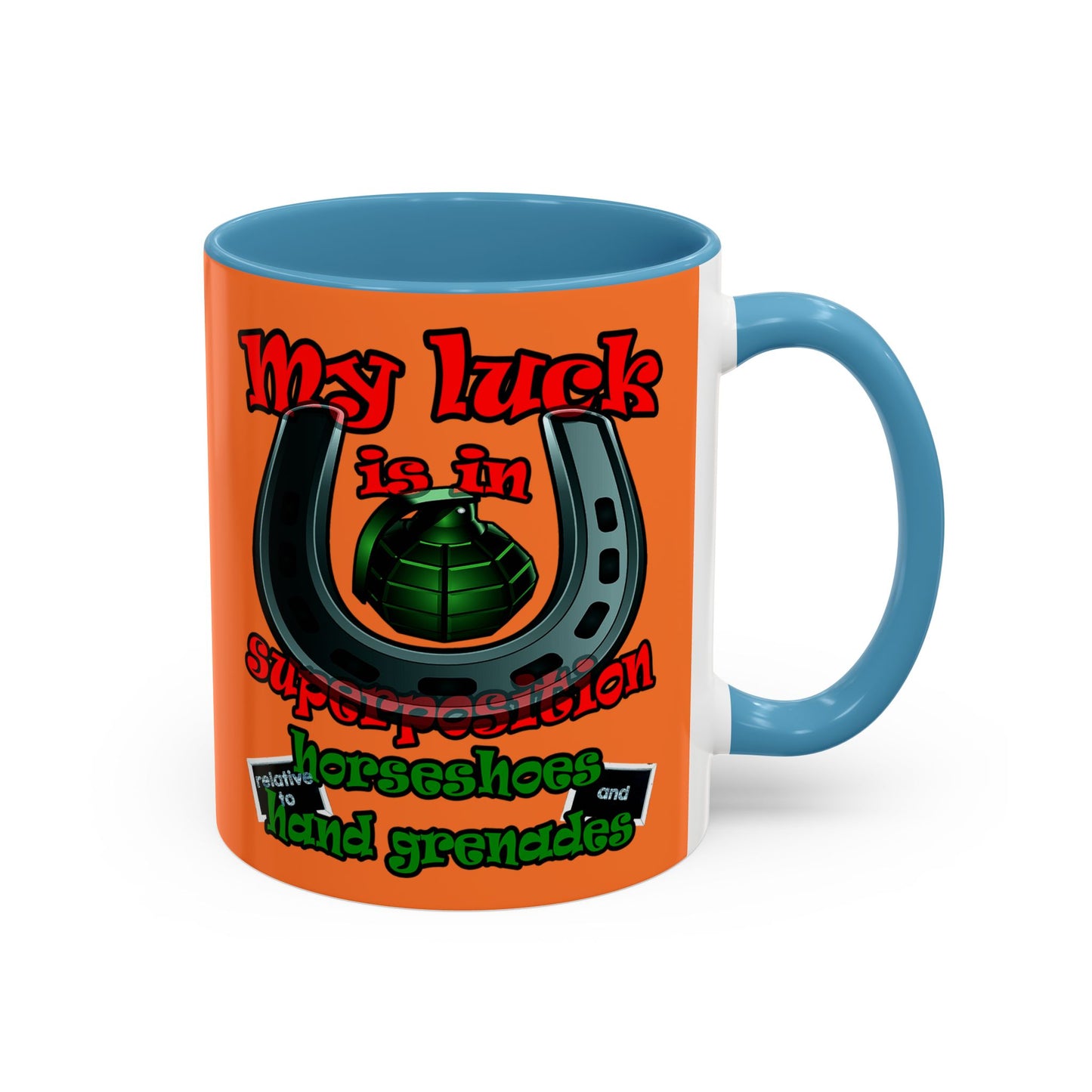 my luck - Accent Mug (crusta)