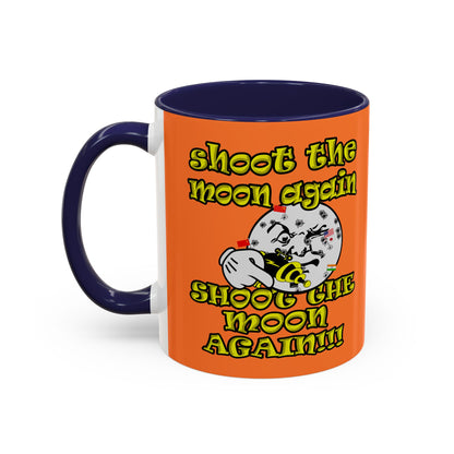 shoot the moon again - Accent Mug (crusta)